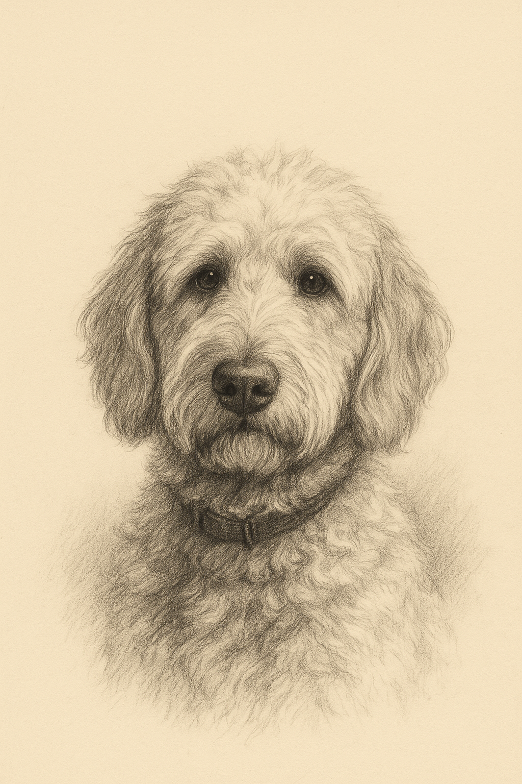 Pencil Sketch digital portrait