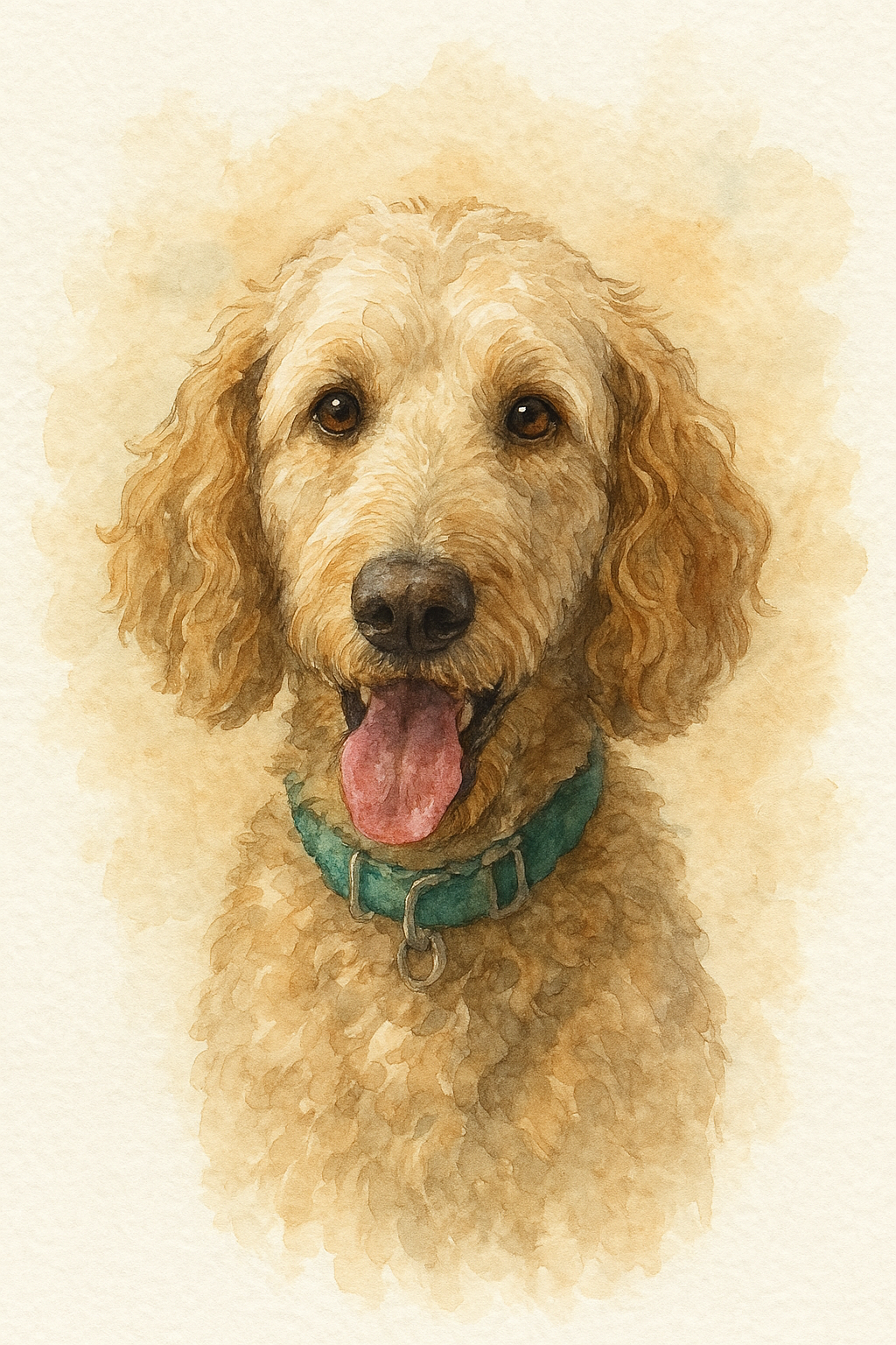 Watercolor portrait
